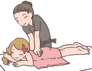 肩甲骨のコリ感